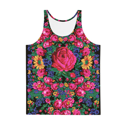 Floral Sani Scarf Tank